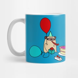 Birthday Pug Mug